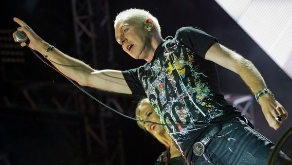 Scooter vocalist H.P. Baxxter at the #ZBFest 2017 music festival in Balaklava - Sputnik International