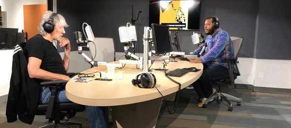Pink Floyd's Roger Waters at the Washington, D.C. offices of Radio Sputnik. - Sputnik International