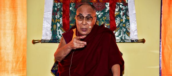 Tibetan spiritual leader Dalai Lama speaks at a press conference after delivering teachings at Yiga Choezin, in Tawang, in the northeastern state of Arunachal Pradesh, India April 8, 2017 Tibetan spiritual leader Dalai Lama speaks at a press conference after delivering teachings at Yiga Choezin, in Tawang, in the northeastern state of Arunachal Pradesh, India April 8, 2017 - Sputnik International