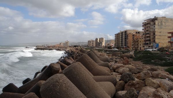 A picture taken on February 21, 2016 shows the sea shore of the eastern coastal Libyan city of Derna A picture taken on February 21, 2016 shows the sea shore of the eastern coastal Libyan city of Derna - Sputnik International