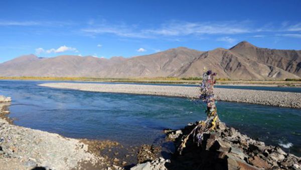 The Yarlung Zangbo River in Tibet. The Yarlung Zangbo River in Tibet. - Sputnik International