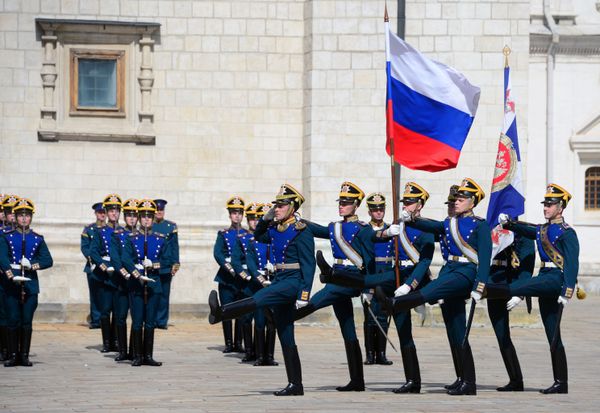 Russian Presidential Regiment's Performance at Kremlin's Walls Russian Presidential Regiment's Performance at Kremlin's Walls - Sputnik International