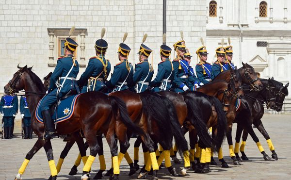 Russian Presidential Regiment's Performance at Kremlin's Walls Russian Presidential Regiment's Performance at Kremlin's Walls - Sputnik International