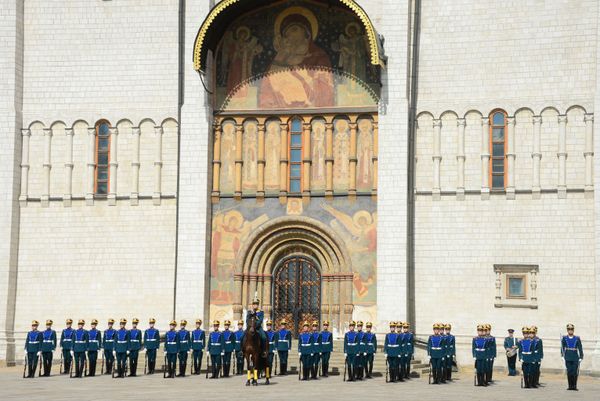 Russian Presidential Regiment's Performance at Kremlin's Walls Russian Presidential Regiment's Performance at Kremlin's Walls - Sputnik International