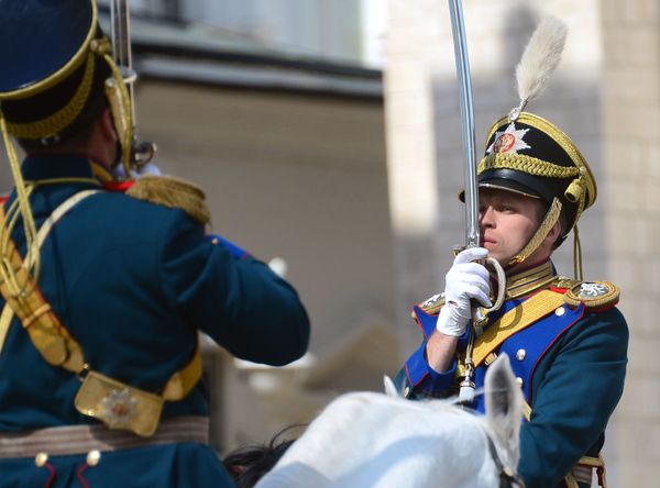 Russian Presidential Regiment's Performance at Kremlin's Walls Russian Presidential Regiment's Performance at Kremlin's Walls - Sputnik International