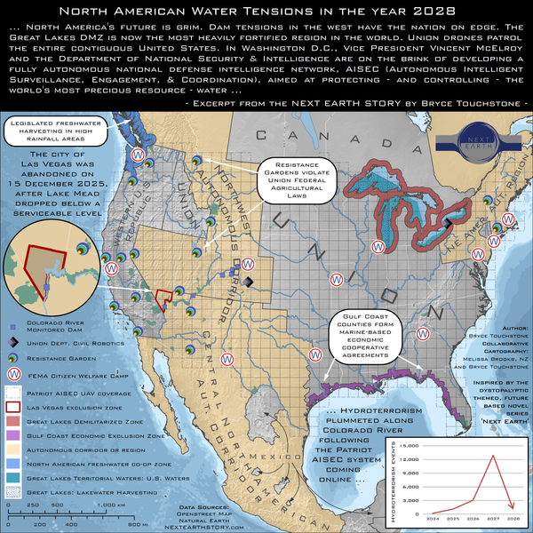 North American Water Tensions in the Year 2028 North American Water Tensions in the Year 2028 - Sputnik International