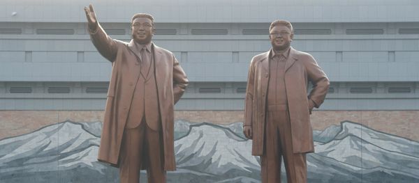 Unveiling monuments to Kim Il-sung and Kim Jong-il in Pyongyang. (File) Unveiling monuments to Kim Il-sung and Kim Jong-il in Pyongyang. (File) - Sputnik International