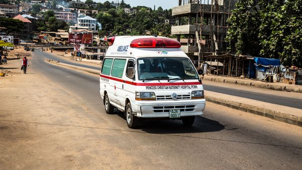 Sierra Leone ambulance. (File) - Sputnik International