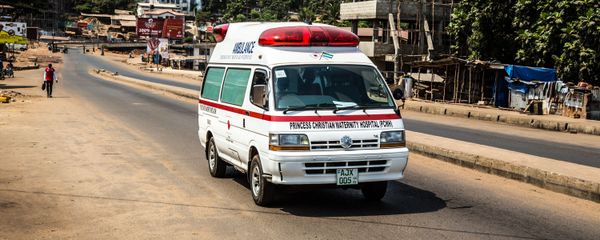 Sierra Leone ambulance. (File) Sierra Leone ambulance. (File) - Sputnik International