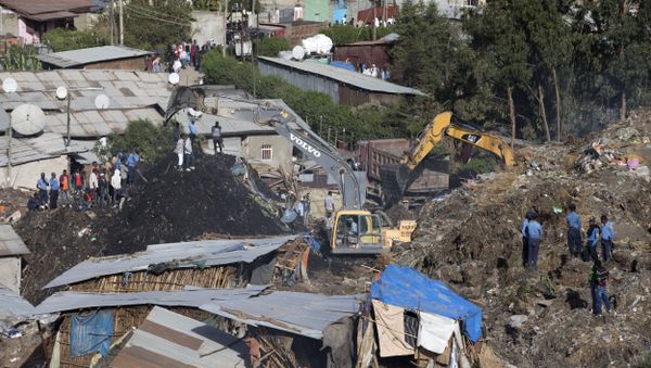 Damaged houses by landslide. (File) - Sputnik International