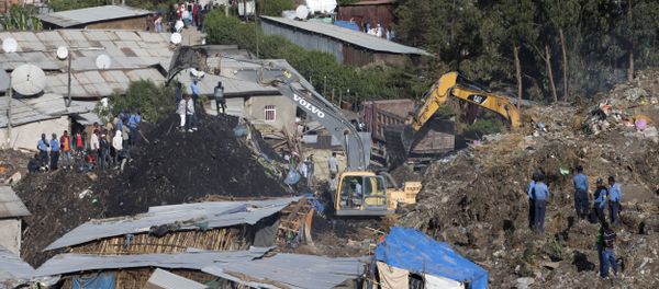 Damaged houses by landslide. (File) Damaged houses by landslide. (File) - Sputnik International