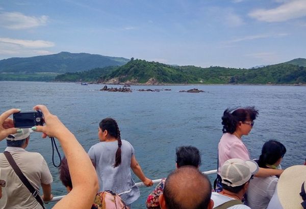 Pipha Island and stone reefs - Sputnik International