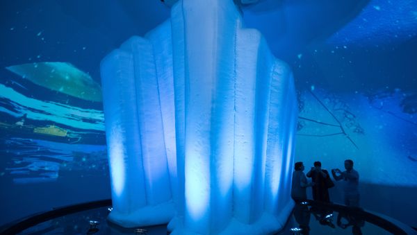 Visitors to the Expo 2017 specialized international exhibition in Astana - Sputnik International