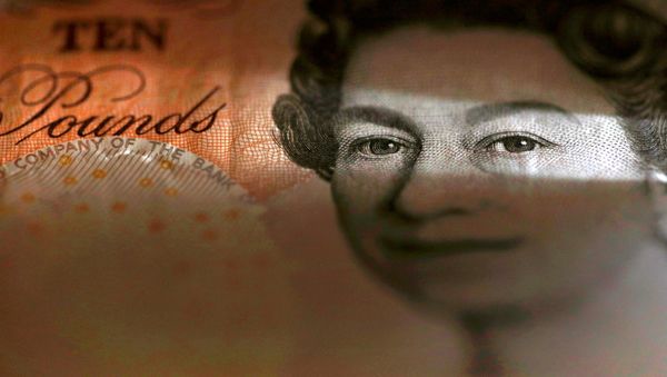 An English ten Pound note is seen in an illustration taken March 16, 2016 - Sputnik International