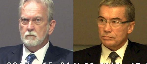 These undated still photos from trial deposition video, accepted as evidence in court and provided by the American Civil Liberties Union, shows psychologists James Mitchell, left, and John Jessen, defendants in a landmark lawsuit that the ACLU filed against the creators of the CIA's harsh interrogation program used in the war on terror. - Sputnik International