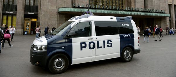 Finnish police patrol in front of the Central Railway Station, after stabbings in Turku, in Central Helsinki, Finland August 18, 2017 Finnish police patrol in front of the Central Railway Station, after stabbings in Turku, in Central Helsinki, Finland August 18, 2017 - Sputnik International