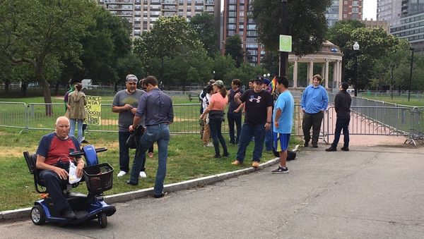Protests in Boston - Sputnik International