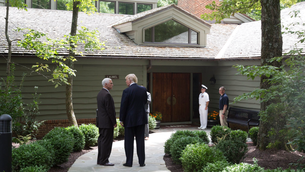 Trump Camp David - Sputnik International
