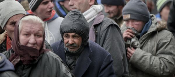 Homeless people. (File) Homeless people. (File) - Sputnik International