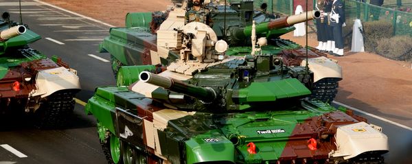 An Indian army T-90 (Bhishma) tank is seen during the full dress rehearsal for the upcoming Indian Republic Day parade in New Delhi An Indian army T-90 (Bhishma) tank is seen during the full dress rehearsal for the upcoming Indian Republic Day parade in New Delhi - Sputnik International