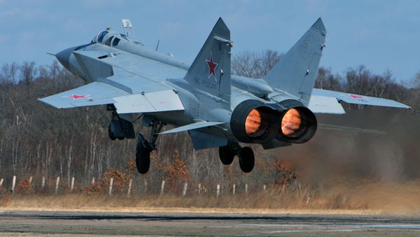 The Mikoyan MIG-31, a supersonic all-weather long-range interceptor jet - Sputnik International