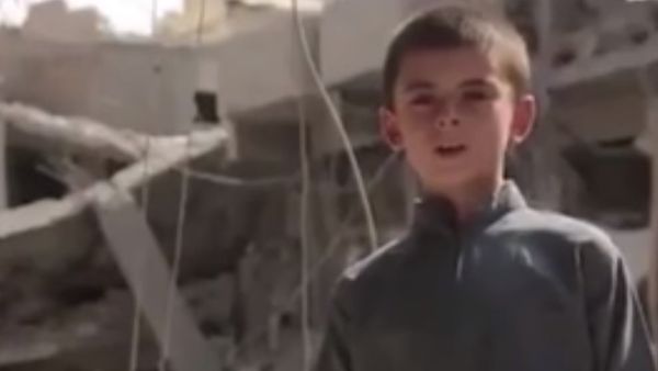 Yousuf, a seven-year-old boy claiming to be the son of a US soldier in a Daesh propaganda video. - Sputnik International