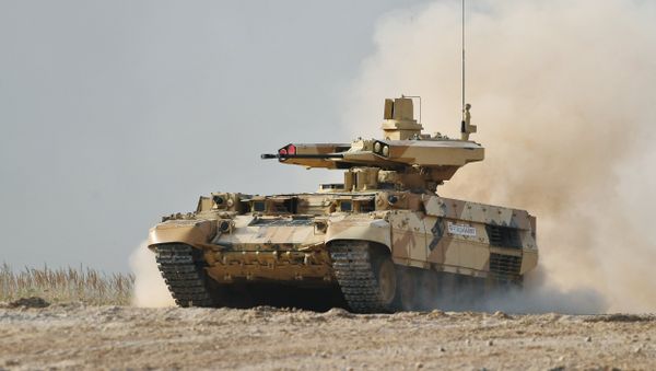 The BMPT Terminator tank support combat vehicle - Sputnik International