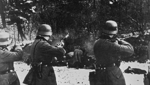 World War II of 1939-1945. Poles being executed in 1939 World War II of 1939-1945. Poles being executed in 1939 - Sputnik International