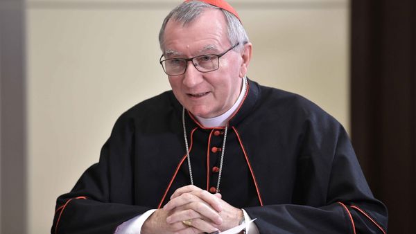 Vatican Secretary of State, Cardinal Pietro Parolin during a meeting with Russian President Vladimir Putin - Sputnik International