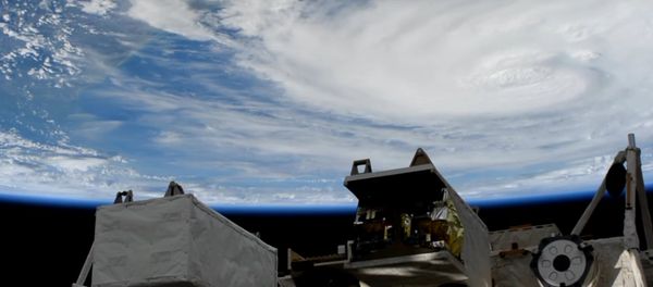 Space Station Camera Captures New Views of Hurricane Harvey Space Station Camera Captures New Views of Hurricane Harvey - Sputnik International