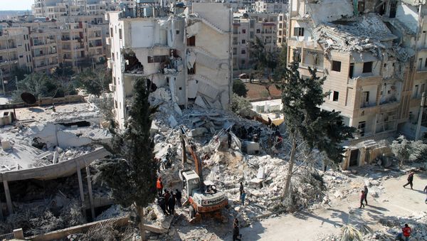 Syrian northwestern city of Idlib. Syrian northwestern city of Idlib. - Sputnik International