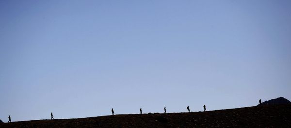 Indian army soldiers patrol at the Indo China border. (File) Indian army soldiers patrol at the Indo China border. (File) - Sputnik International
