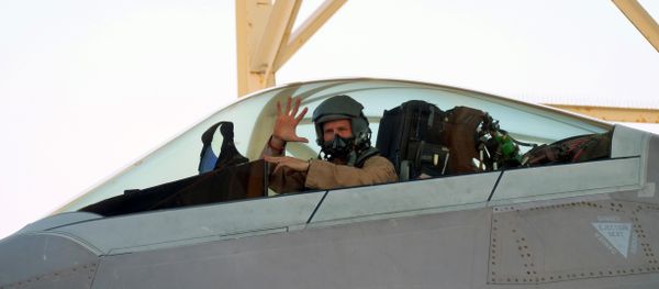 F-22 Out of UAE - Sputnik International