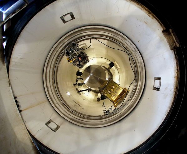 Inert Minuteman 3 missile is seen in a training launch tube at Minot Air Force Base, N.D. (File) Inert Minuteman 3 missile is seen in a training launch tube at Minot Air Force Base, N.D. (File) - Sputnik International