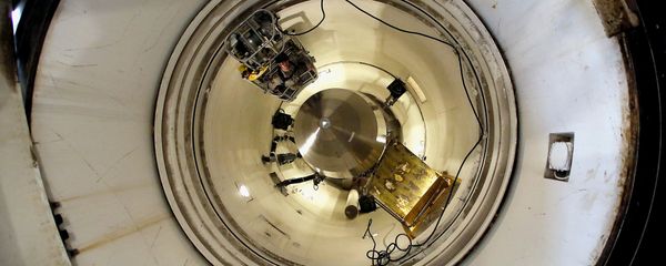 Inert Minuteman 3 missile is seen in a training launch tube at Minot Air Force Base, N.D. (File) - Sputnik International