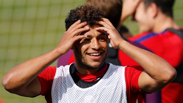 Soccer Football - 2018 World Cup Qualifications - Europe - England Training - Burton Upon Trent, Britain - August 31, 2017 England's Alex Oxlade-Chamberlain during training Soccer Football - 2018 World Cup Qualifications - Europe - England Training - Burton Upon Trent, Britain - August 31, 2017 England's Alex Oxlade-Chamberlain during training - Sputnik International
