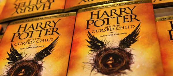 Piles of the new Harry Potter script book Harry Potter and the Cursed Child Parts One & Two are pictured inside Waterstones bookshop on Piccadilly in central London early in the morning of July 31, 2016, during the midnight party celebrating the publication of Harry Potter and the Cursed Child Parts One & Two script book Piles of the new Harry Potter script book Harry Potter and the Cursed Child Parts One & Two are pictured inside Waterstones bookshop on Piccadilly in central London early in the morning of July 31, 2016, during the midnight party celebrating the publication of Harry Potter and the Cursed Child Parts One & Two script book - Sputnik International
