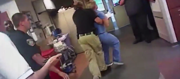 Utah nurse is arrested and handcuffed for refusing to draw unconscious patient's blood Utah nurse is arrested and handcuffed for refusing to draw unconscious patient's blood - Sputnik International
