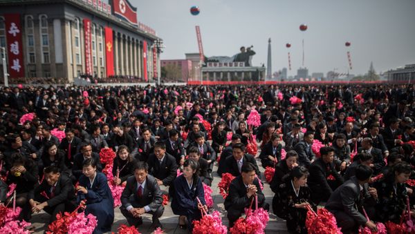 Military parade in North Korea Military parade in North Korea - Sputnik International