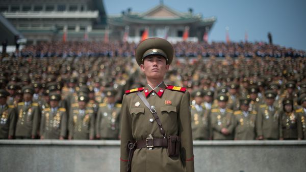 Military parade in North Korea Military parade in North Korea - Sputnik International