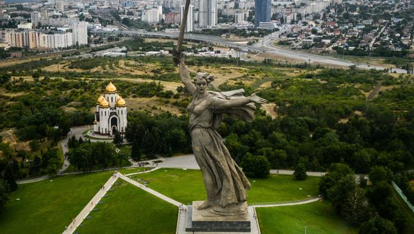 The Motherland Calls, Mamayev Kurgan, Volgograd, Russia - Sputnik International