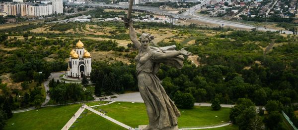 The Motherland Calls, Mamayev Kurgan, Volgograd, Russia The Motherland Calls, Mamayev Kurgan, Volgograd, Russia - Sputnik International