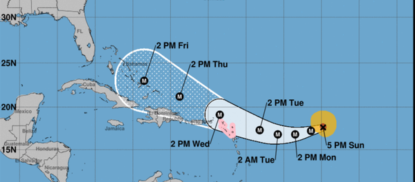 US National Hurricane Center Hurricane Irma tracking projection September 3, 2017 US National Hurricane Center Hurricane Irma tracking projection September 3, 2017 - Sputnik International