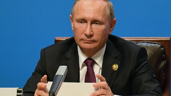 Russian President Vladimir Putin participates in BRICS summit - Sputnik International
