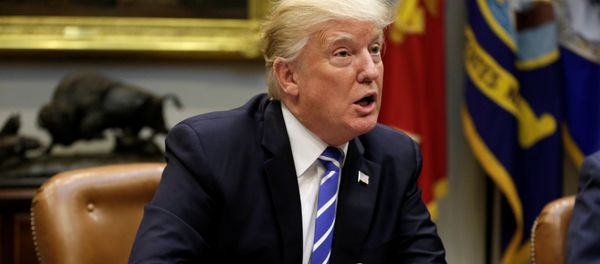 US President Donald Trump speaks during a meeting Republican Congressional leaders about tax reform at the White House in Washington, US, September 5, 2017. - Sputnik International