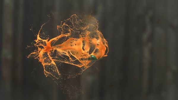 Mid-air Paintball Collisions in Slow Mo - The Slow Mo Guys - Sputnik International