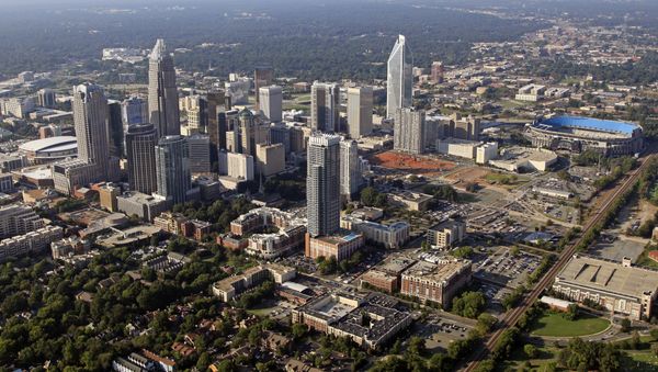 Skyline of downtown Charlotte, North Carolina. - Sputnik International
