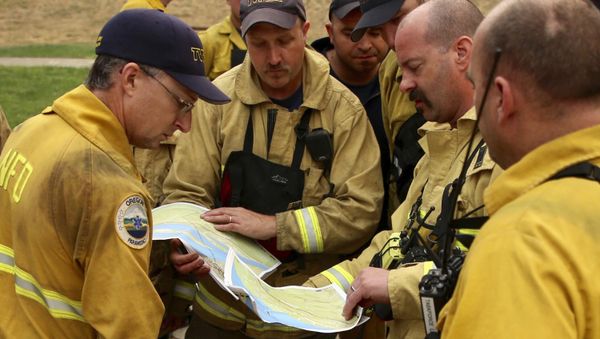 Oregon firefighters - Sputnik International