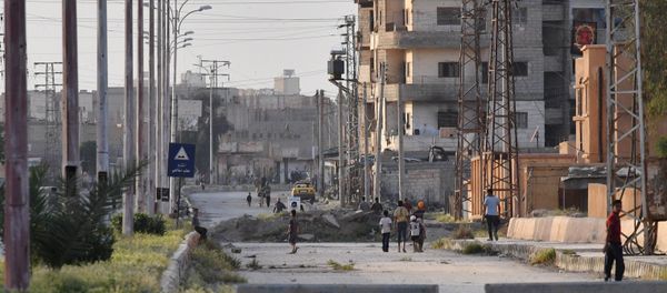 A street in Deir ez-Zor A street in Deir ez-Zor - Sputnik International