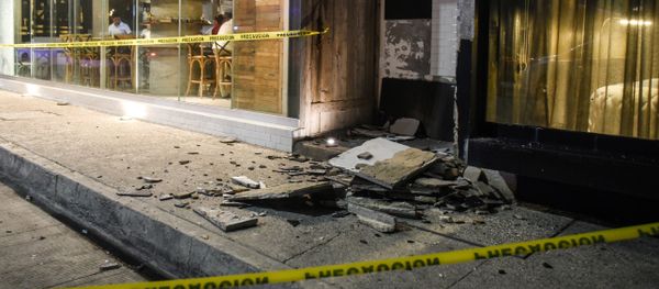 Damage caused an earthquake is seen in the Port of Veracruz on September 7, 2017 Damage caused an earthquake is seen in the Port of Veracruz on September 7, 2017 - Sputnik International